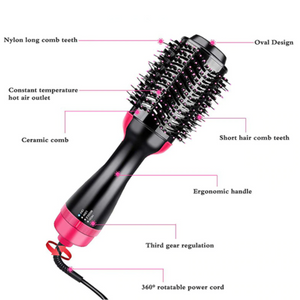 Hair BrushOn | Dryer Hair Straightener Curler - FlavoSence