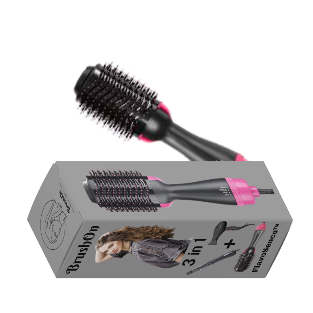 BrushOn | Dryer Hair Straightener Curler